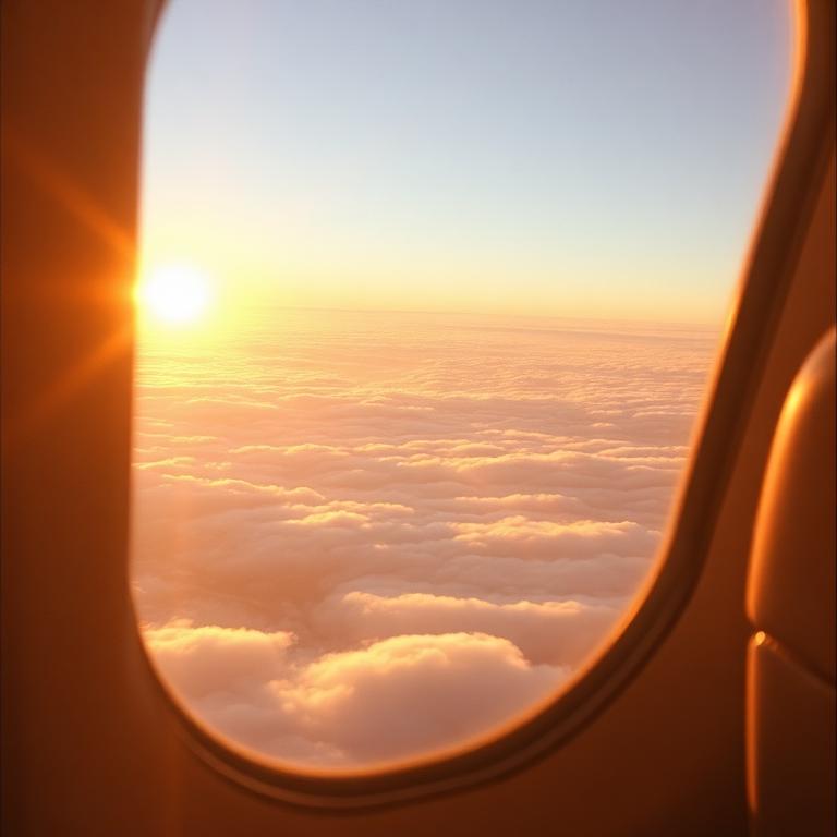 Somewhere over the Atlantic